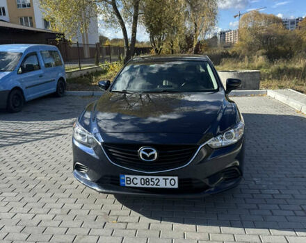 Синий Мазда 6, объемом двигателя 2.49 л и пробегом 80 тыс. км за 18500 $, фото 1 на Automoto.ua
