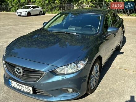 Синий Мазда 6, объемом двигателя 2 л и пробегом 131 тыс. км за 16700 $, фото 1 на Automoto.ua