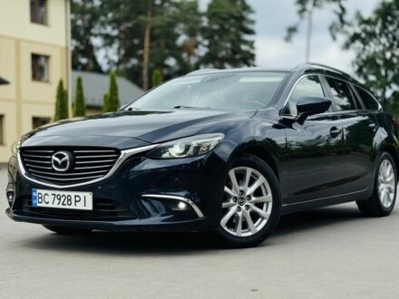 Синий Мазда 6, объемом двигателя 2.2 л и пробегом 207 тыс. км за 10994 $, фото 1 на Automoto.ua