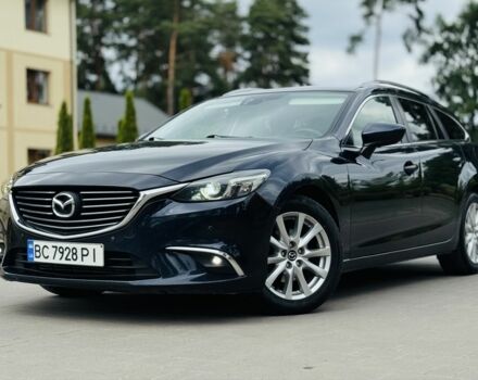 Синий Мазда 6, объемом двигателя 2.2 л и пробегом 207 тыс. км за 10994 $, фото 1 на Automoto.ua