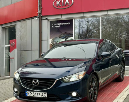 Синий Мазда 6, объемом двигателя 2.5 л и пробегом 121 тыс. км за 13500 $, фото 1 на Automoto.ua