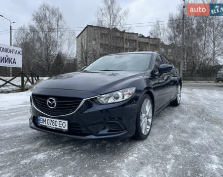 Синий Мазда 6, объемом двигателя 2.49 л и пробегом 111 тыс. км за 16800 $, фото 1 на Automoto.ua