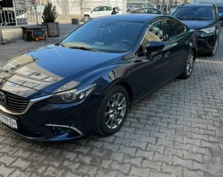Синий Мазда 6, объемом двигателя 2.49 л и пробегом 167 тыс. км за 19100 $, фото 1 на Automoto.ua