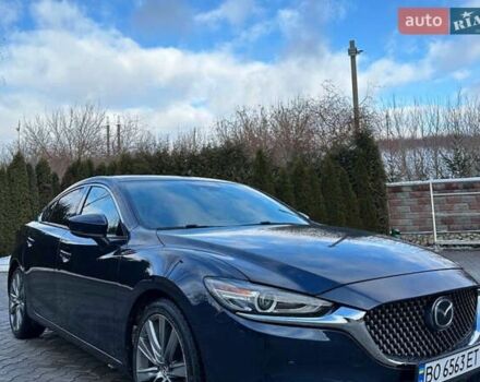 Синий Мазда 6, объемом двигателя 2.49 л и пробегом 115 тыс. км за 17500 $, фото 1 на Automoto.ua