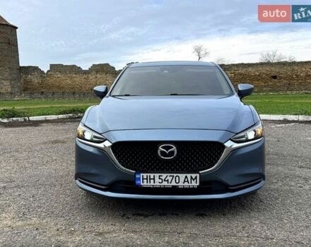 Синий Мазда 6, объемом двигателя 2.49 л и пробегом 125 тыс. км за 16600 $, фото 1 на Automoto.ua