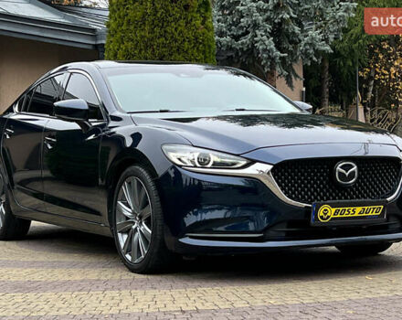 Синий Мазда 6, объемом двигателя 2.49 л и пробегом 162 тыс. км за 16200 $, фото 1 на Automoto.ua