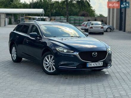 Синий Мазда 6, объемом двигателя 2.2 л и пробегом 240 тыс. км за 12950 $, фото 1 на Automoto.ua