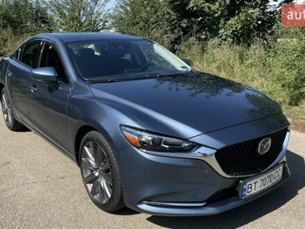 Синий Мазда 6, объемом двигателя 2.49 л и пробегом 38 тыс. км за 18500 $, фото 1 на Automoto.ua