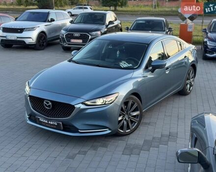 Синий Мазда 6, объемом двигателя 2.49 л и пробегом 155 тыс. км за 16500 $, фото 1 на Automoto.ua
