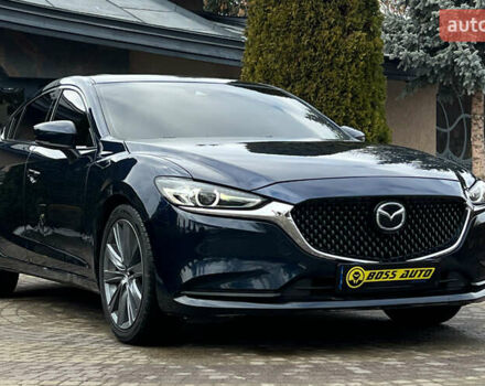 Синий Мазда 6, объемом двигателя 2.49 л и пробегом 113 тыс. км за 17900 $, фото 1 на Automoto.ua
