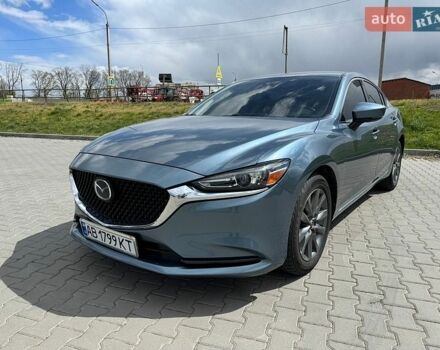 Синий Мазда 6, объемом двигателя 2.5 л и пробегом 58 тыс. км за 14500 $, фото 1 на Automoto.ua