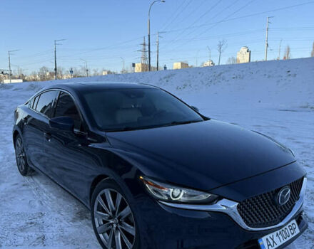 Синий Мазда 6, объемом двигателя 2.49 л и пробегом 145 тыс. км за 17300 $, фото 1 на Automoto.ua