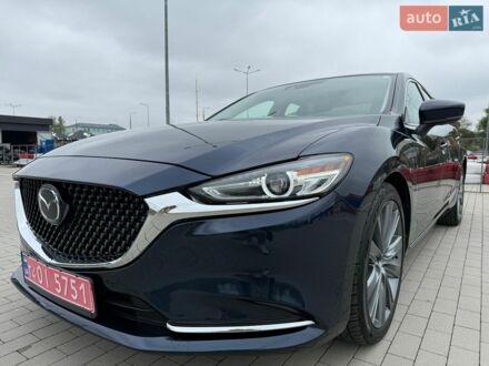 Синий Мазда 6, объемом двигателя 2.5 л и пробегом 135 тыс. км за 16700 $, фото 1 на Automoto.ua