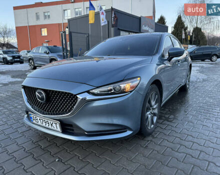 Синий Мазда 6, объемом двигателя 2.5 л и пробегом 57 тыс. км за 15500 $, фото 1 на Automoto.ua