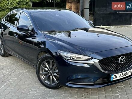 Синий Мазда 6, объемом двигателя 2.49 л и пробегом 90 тыс. км за 15500 $, фото 1 на Automoto.ua