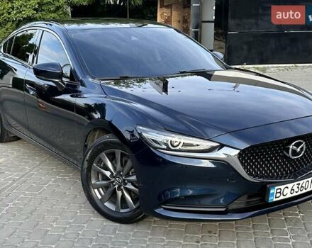 Синий Мазда 6, объемом двигателя 2.49 л и пробегом 90 тыс. км за 15500 $, фото 1 на Automoto.ua