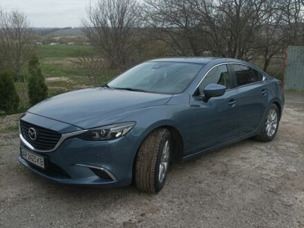 Синий Мазда 6, объемом двигателя 2.2 л и пробегом 98 тыс. км за 17800 $, фото 1 на Automoto.ua