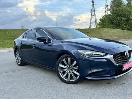 Синий Мазда 6, объемом двигателя 2.5 л и пробегом 155 тыс. км за 14800 $, фото 1 на Automoto.ua
