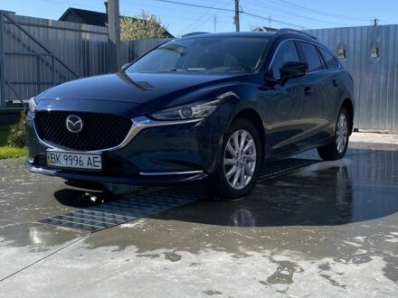 Синий Мазда 6, объемом двигателя 2.2 л и пробегом 250 тыс. км за 15000 $, фото 1 на Automoto.ua