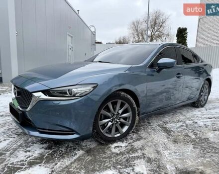 Синий Мазда 6, объемом двигателя 2 л и пробегом 67 тыс. км за 18700 $, фото 1 на Automoto.ua