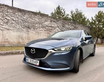 Синий Мазда 6, объемом двигателя 2 л и пробегом 100 тыс. км за 20000 $, фото 1 на Automoto.ua
