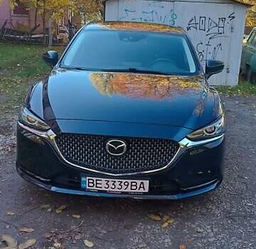 Синий Мазда 6, объемом двигателя 2.49 л и пробегом 42 тыс. км за 19500 $, фото 1 на Automoto.ua