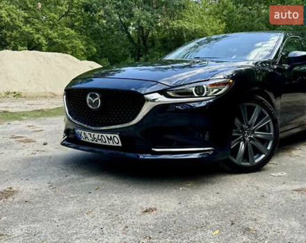Синий Мазда 6, объемом двигателя 2.49 л и пробегом 98 тыс. км за 16800 $, фото 1 на Automoto.ua