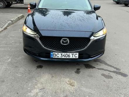 Синий Мазда 6, объемом двигателя 2.49 л и пробегом 88 тыс. км за 16500 $, фото 1 на Automoto.ua