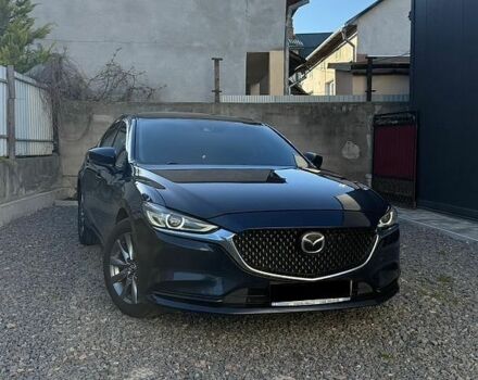 Синий Мазда 6, объемом двигателя 2.49 л и пробегом 58 тыс. км за 16500 $, фото 1 на Automoto.ua