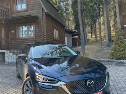 Синий Мазда 6, объемом двигателя 2.49 л и пробегом 185 тыс. км за 16700 $, фото 1 на Automoto.ua