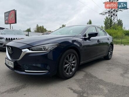 Синий Мазда 6, объемом двигателя 2.49 л и пробегом 46 тыс. км за 17500 $, фото 1 на Automoto.ua