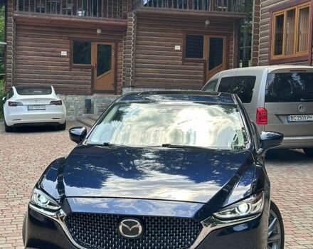 Синій Мазда 6, об'ємом двигуна 2.49 л та пробігом 192 тис. км за 13800 $, фото 1 на Automoto.ua