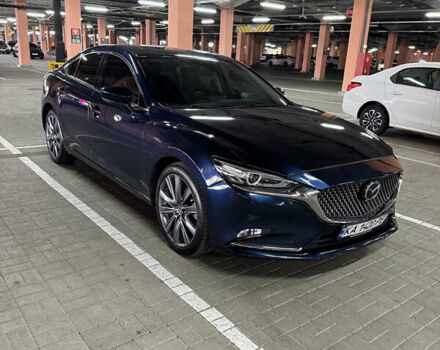 Синий Мазда 6, объемом двигателя 2.49 л и пробегом 82 тыс. км за 19900 $, фото 1 на Automoto.ua