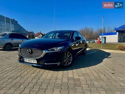 Синий Мазда 6, объемом двигателя 2.49 л и пробегом 85 тыс. км за 16999 $, фото 1 на Automoto.ua