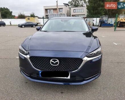 Синий Мазда 6, объемом двигателя 2.49 л и пробегом 49 тыс. км за 17500 $, фото 1 на Automoto.ua