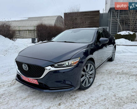 Синий Мазда 6, объемом двигателя 2.49 л и пробегом 70 тыс. км за 19300 $, фото 1 на Automoto.ua