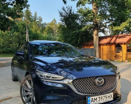 Синий Мазда 6, объемом двигателя 2.49 л и пробегом 163 тыс. км за 24300 $, фото 1 на Automoto.ua