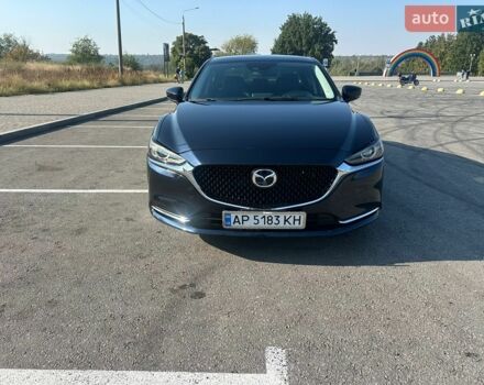 Синий Мазда 6, объемом двигателя 2.49 л и пробегом 35 тыс. км за 17999 $, фото 1 на Automoto.ua