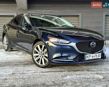 Синий Мазда 6, объемом двигателя 2.49 л и пробегом 69 тыс. км за 22000 $, фото 1 на Automoto.ua