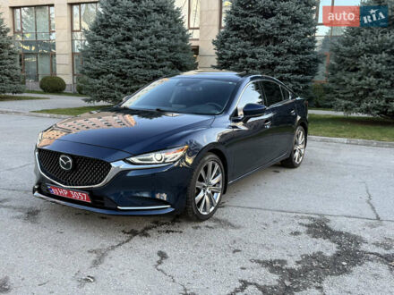 Синий Мазда 6, объемом двигателя 2.49 л и пробегом 116 тыс. км за 17500 $, фото 1 на Automoto.ua