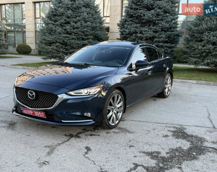 Синий Мазда 6, объемом двигателя 2.49 л и пробегом 116 тыс. км за 17500 $, фото 1 на Automoto.ua