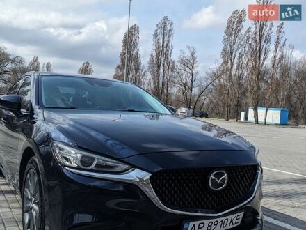 Синий Мазда 6, объемом двигателя 2.49 л и пробегом 104 тыс. км за 16500 $, фото 1 на Automoto.ua