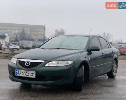 Зеленый Мазда 6, объемом двигателя 1.8 л и пробегом 241 тыс. км за 3950 $, фото 1 на Automoto.ua