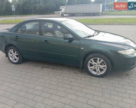 Зеленый Мазда 6, объемом двигателя 2 л и пробегом 246 тыс. км за 2900 $, фото 5 на Automoto.ua