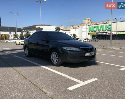Зеленый Мазда 6, объемом двигателя 2 л и пробегом 360 тыс. км за 4500 $, фото 1 на Automoto.ua