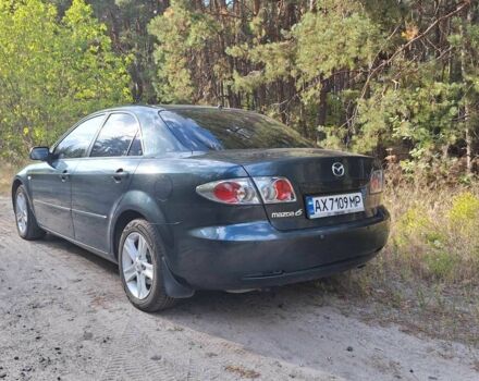 Зеленый Мазда 6, объемом двигателя 2 л и пробегом 276 тыс. км за 4800 $, фото 1 на Automoto.ua