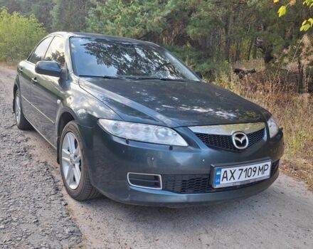 Зеленый Мазда 6, объемом двигателя 2 л и пробегом 276 тыс. км за 4800 $, фото 4 на Automoto.ua