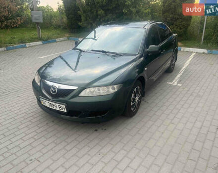 Зеленый Мазда 6, объемом двигателя 2 л и пробегом 385 тыс. км за 2750 $, фото 1 на Automoto.ua