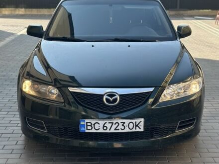 Зеленый Мазда 6, объемом двигателя 2 л и пробегом 250 тыс. км за 2490 $, фото 1 на Automoto.ua