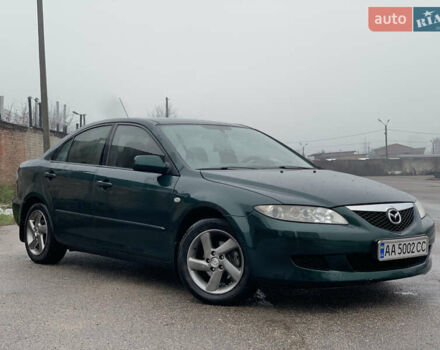 Зеленый Мазда 6, объемом двигателя 1.8 л и пробегом 241 тыс. км за 3950 $, фото 1 на Automoto.ua